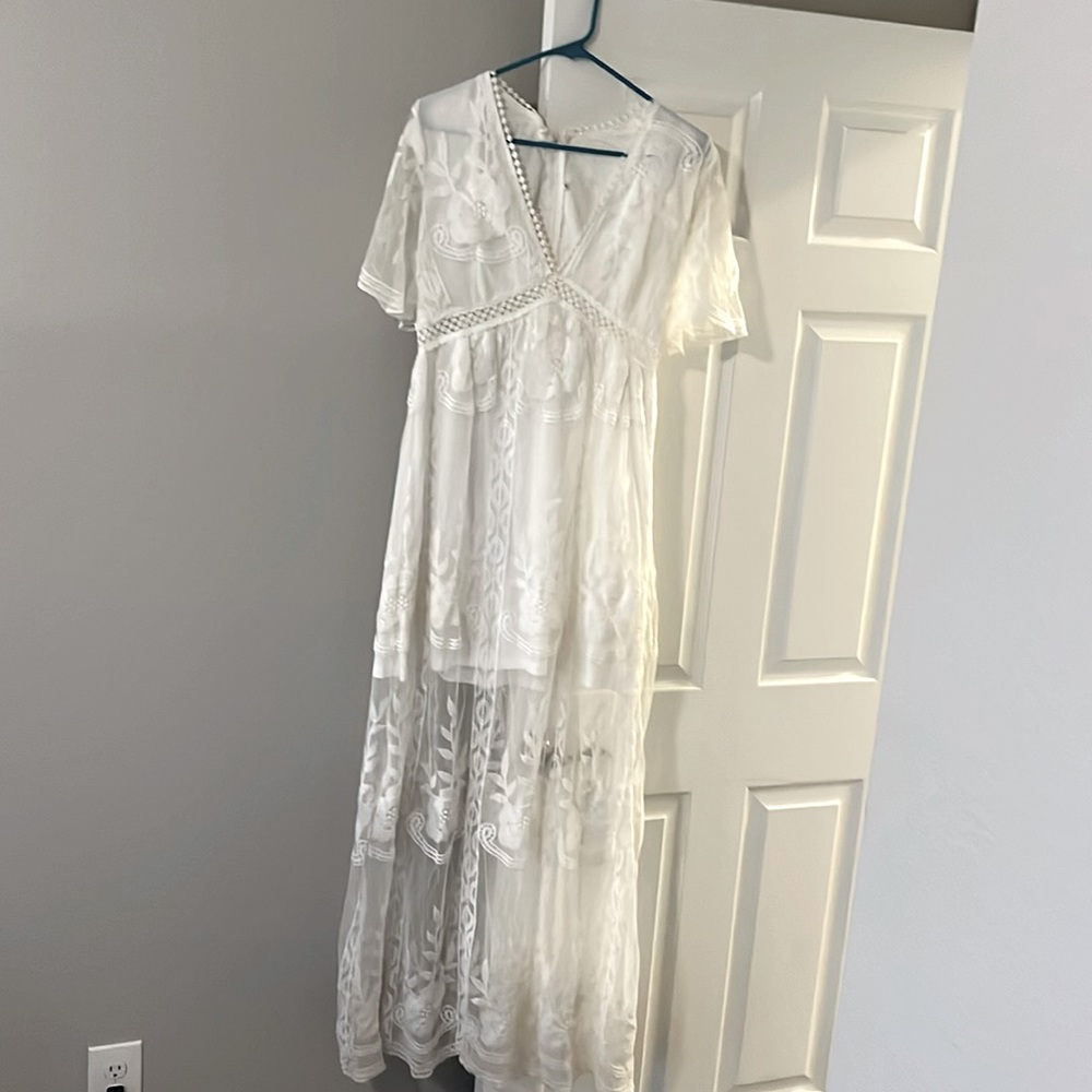 Floral Lacy Dress